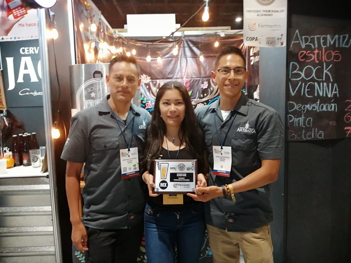 BioBierF1's tweet photo. Asi nos despedimos de Cerveza Mexico 2019 recuerden que el alo que viene se vienen nuevas cervezas y productos en BioBierFabrik para seguir logrando mantener nuestra calidad y refrandar o mejorar nuestro premiaciob nos vemos en Cerveza Mx 2020 https://t.co/SaiDxnqrDF