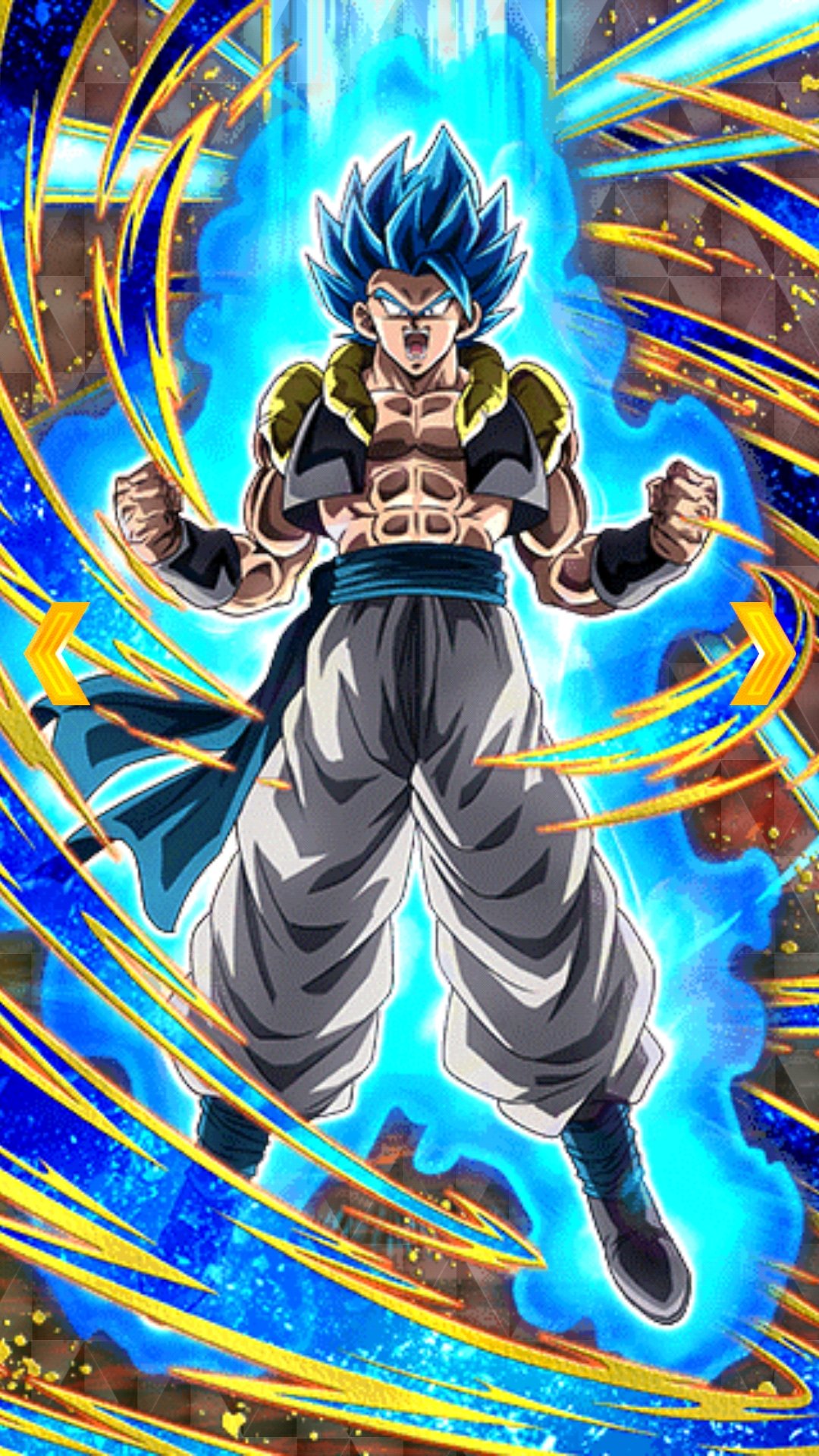 キノコさん これは昨年公開されたドラゴンボール超ブロリーに登場するゴジータ 復活のフュージョンから約23年ぶりに登場 その強さ は黒髪の状態で超サイヤ人ブロリーの攻撃をほぼ避けきり 更にはブルーとなり 超サイヤ人フルパワーブロリーを追い詰めるぞ