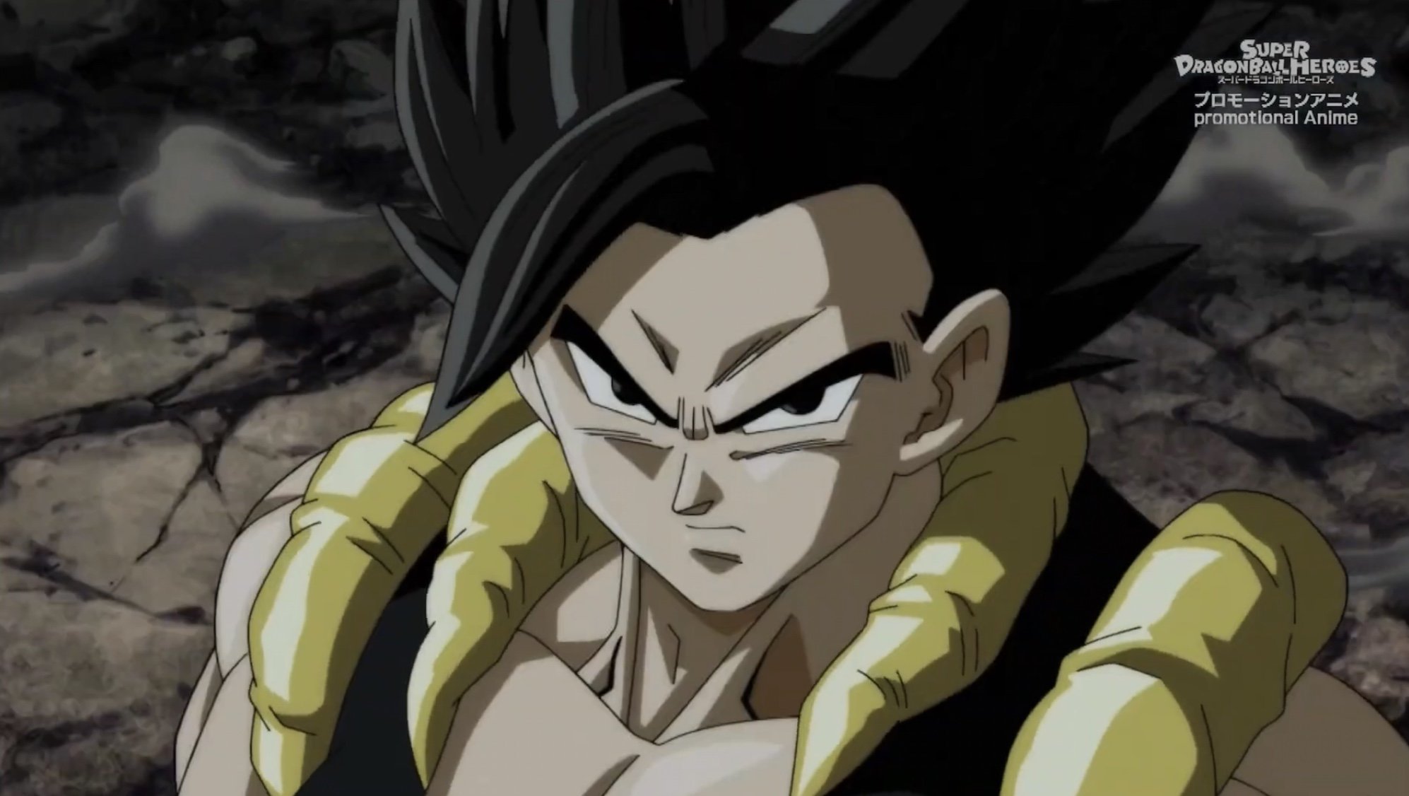 孫悟空 No Twitter これはスーパードラゴンボールヒーローズユニバースミッションに登場するゴジータ 何故か立ち位置が議論 されているが 悟空とベジータが融合した紛れもないゴジータだ その強さは次回のアニメに期待だ T Co Jpg01wcy2a Twitter