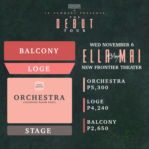 _Mhikaaaaaa's tweet photo. hello, anyone here who's interested to buy #EllaMaiInManila loge ticket? Row 1, Seat 2. HMU please!!!! Discounted price🥺🥺🥺 https://t.co/FvgIcZIyqV