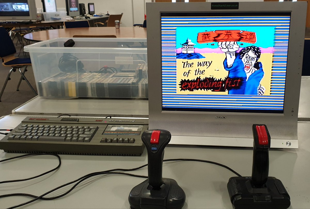 pressstart2join's tweet image. The Monday Fight. Loading...
#WayOfTheExplodingFist #MelbourneHouse #SpectrumPlus2 #Quickshot