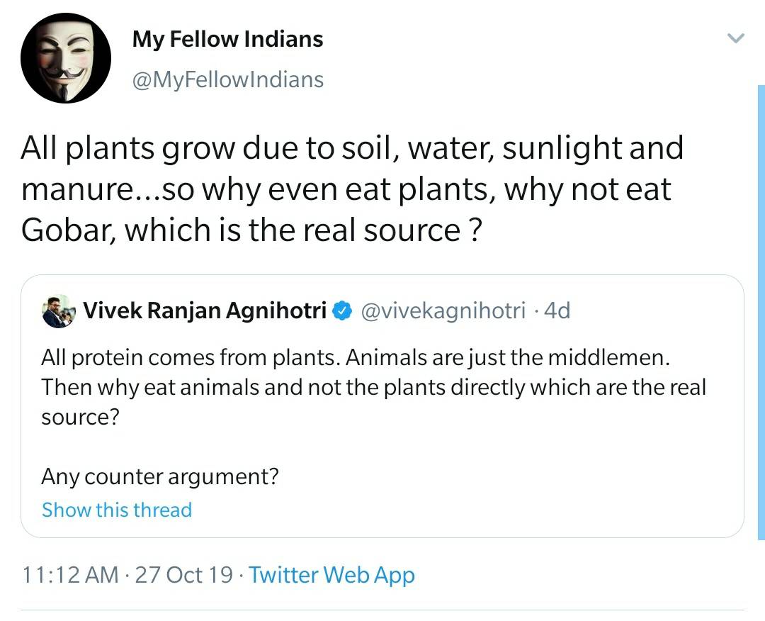 tarksheel4ever's tweet image. #GobarLogic