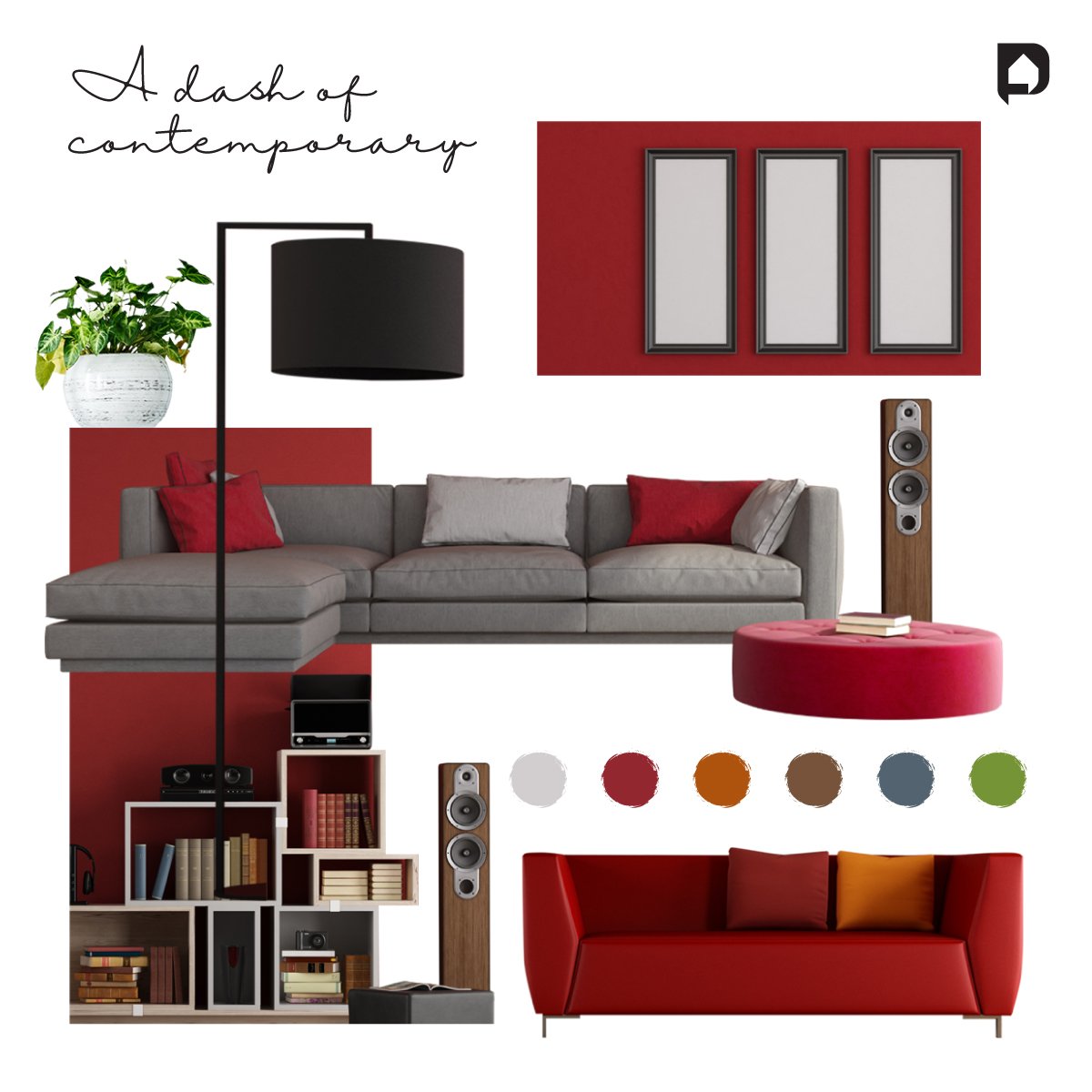 How The Colour Red In Interior Design Can Make You Feel