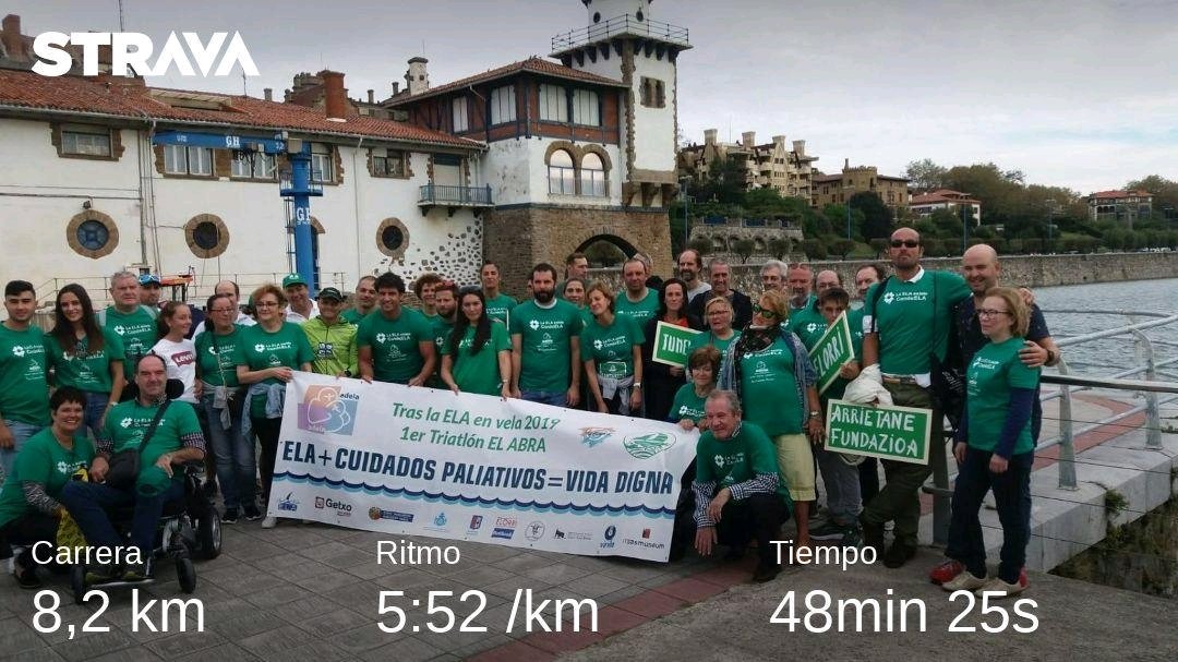 jalopeiro's tweet photo. 20191027 086 1 Triatlón del ABRA, solidario. Tres pruebas combinadas a relevos natación 🏊 2.700m correr 🏃‍♂️ 8.800m  y velero ⛵ 3,2 Mn. #LaELAexiste #conocELA #Correr #CorrerMeHaEnseñado #felizdomingo #runners #runator #running #yoelegicorrer #amigos https://t.co/XHsnMZ8VIN