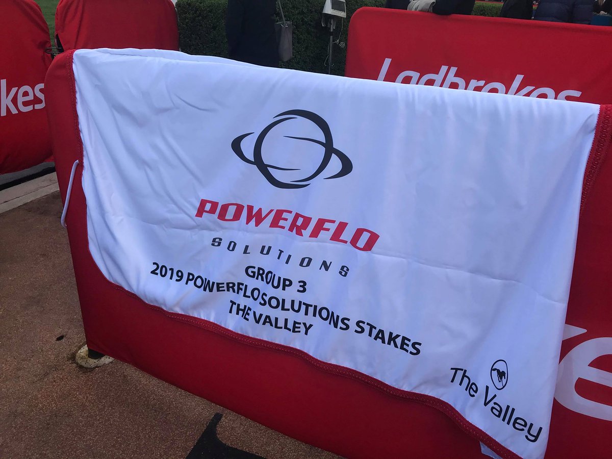 PowerfloSoluti1's tweet photo. We again proudly sponsored the POWERFLO Stakes on Saturday, just after the 99th running of the WFA Cox Plate! A wonderful day at Moonee Valley! Congratulations to the connections of Amangiri. #coxplate #LoveTheValley @PowerfloSoluti1 https://t.co/115PJf6mBk