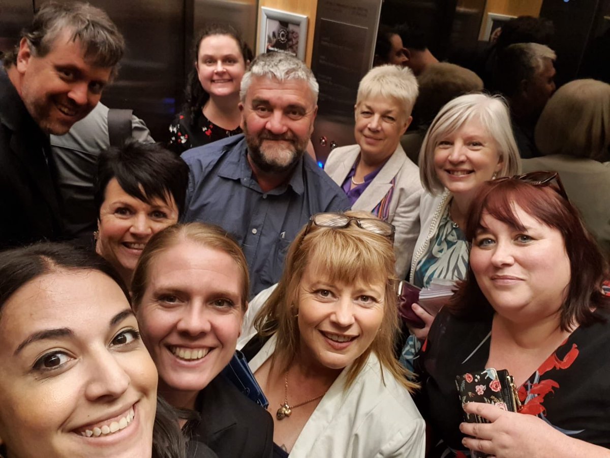 MonicaStBaker1's tweet photo. Here are some of the amazing Australian educators I spend the day with. So much passion and collective wisdom! Very humbled and privileged to be a part of this group! ❤️❤️ @AusSchoolsPlus @CommBank https://t.co/8UNNueiI0U