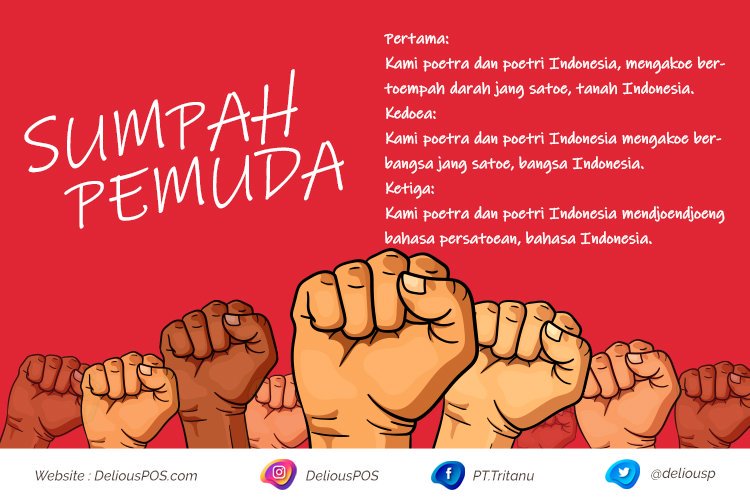 DeliousP's tweet photo. Selamat Hari Sumpah Pemuda
#SumpahPemuda2019 https://t.co/VKjTahdGTH