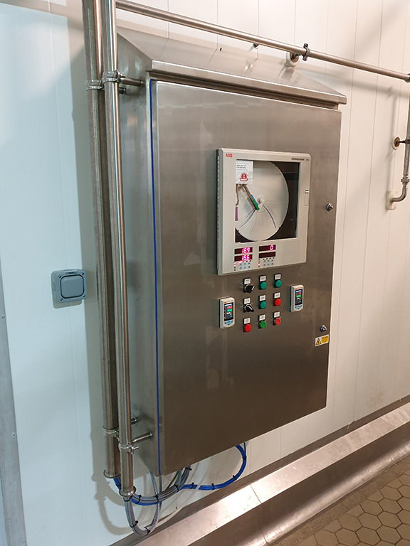 DeltaRockGroup's tweet photo. Another successful completion of the project inclusive of control panel design and build as well as on-site electrical installation and support during commissioning.

#deltarockgroup #rittal #hygienicdesign #ABB #chartrecorder #cheesemanufacturing https://t.co/gacDjkGNW9