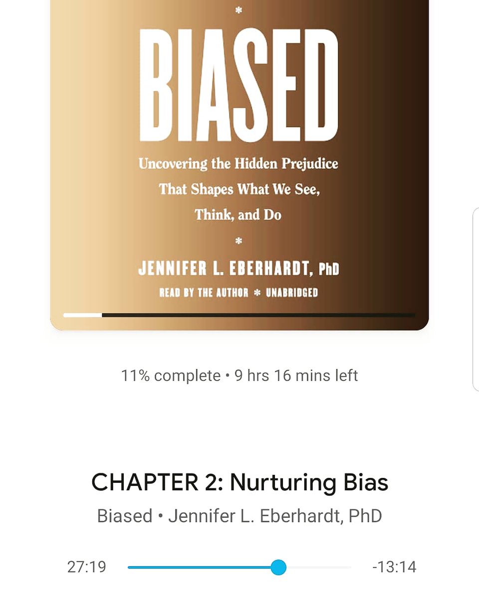 CpodcastRoom's tweet photo. BOOK ALERT 🚨

Currently listening to #Biased-- a thought provoking work by social psychologist Dr. #JenniferEberhardt

How can racial bias effect workplace race relations? Let us know what y'all think! 
 #blackprofessionals #podcast #blackpodcasters #doctoratelife #professionals https://t.co/7JfHwKQlsi