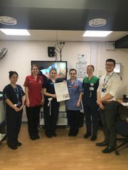 PoolePerform's tweet photo. A taster of the action underway @Poole_Hospital, making performance and problems visable and focusing efforts towards discharge #improvingpatientflow #together #patienteexperience #perform https://t.co/Rl7ort2b9k