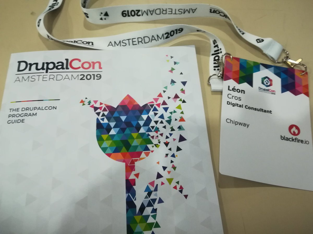 Big up! for the design team of <a href="/DrupalConEur/">DrupalCon Rotterdam 2026</a> program guide, badges...
