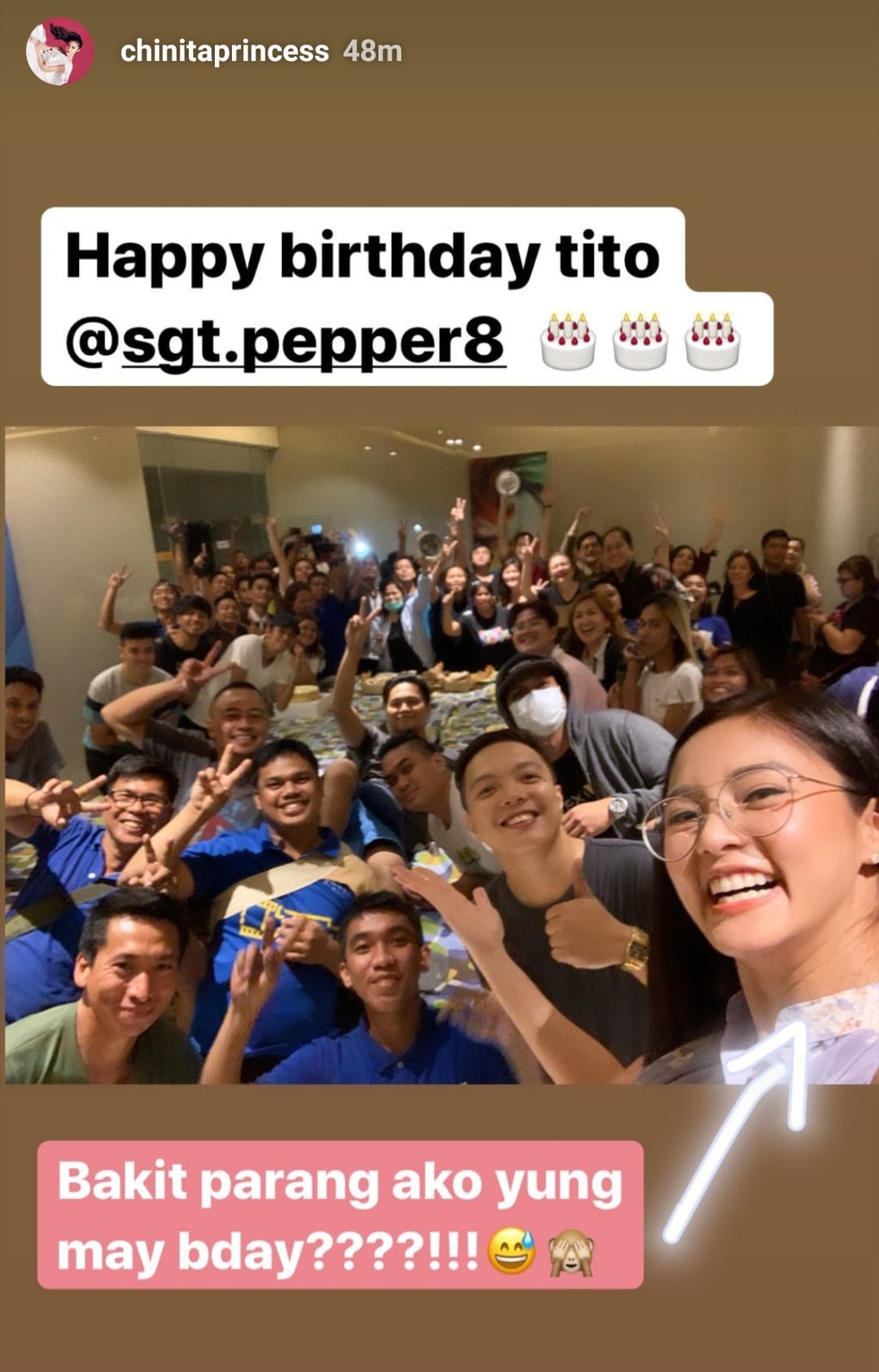 KimXi at the set of Love Thy Woman Happy birthday Sir Christopher de Leon!!   