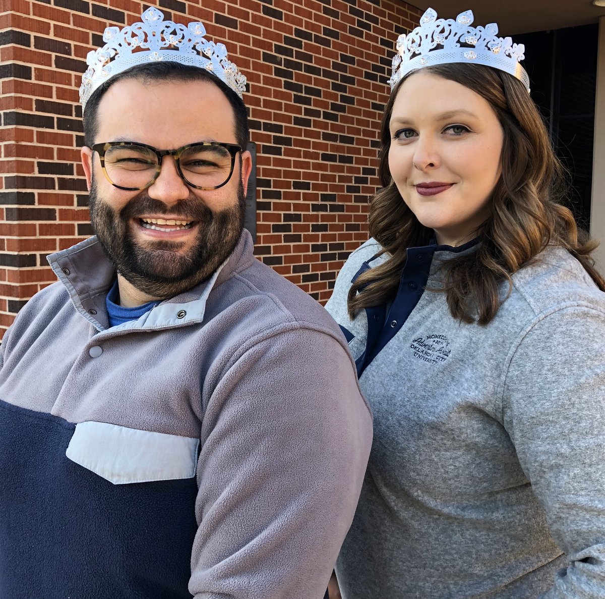HomecomingOCU's tweet photo. Homecoming Royalty voting is now open! You have until Friday, November 1st at 5pm to cast your vote for one king and one queen. Stop by the Student Lounge outside the Caf and see their brag boards to learn more about the nominees! The link to vote is in our bio! https://t.co/qOgPKWHz1d