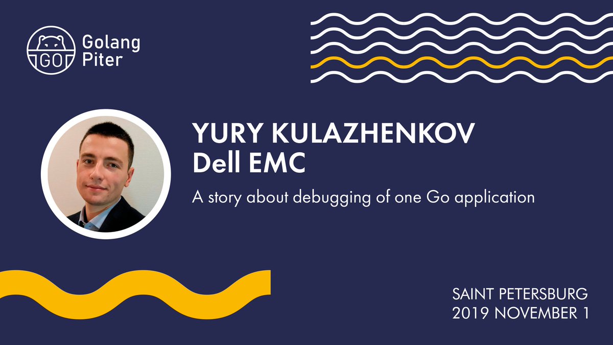 GolangPiter's tweet image. 🗓 1 November 2019 / Golang Piter
Speaker: 👤 Yury Kulazhenkov / Dell EMC / St. Petersburg, Russia
Topic: 📋 A story about debugging of one Go application
---—
golangpiter.com/en/materials/2… / #GolangPiter