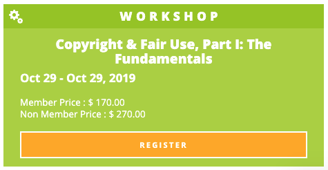 OLCToday's tweet photo. The next cohort of our fundamentals #workshop -- #Copyright &amp; #FairUse, Part I: The Fundamentals -- is tomorrow. Still room to join us! Sign up here: https://t.co/FWvSlgJPzi https://t.co/z6CScknpp6