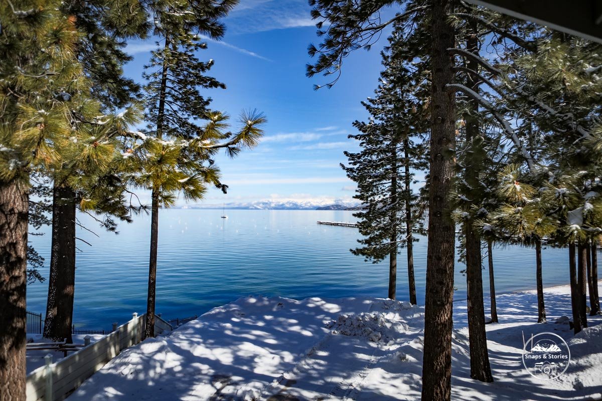 The beautiful LakeTahoe. When we visited @TahoeSouth earlier this year, we caught a couple of the last snowfalls of the season. Made it look Christmas pretty!
.
.

#travel #familytravel #travelphotography #vacation #roadtrip #california @southlaketahoes  @VisitCA @VisitUK
