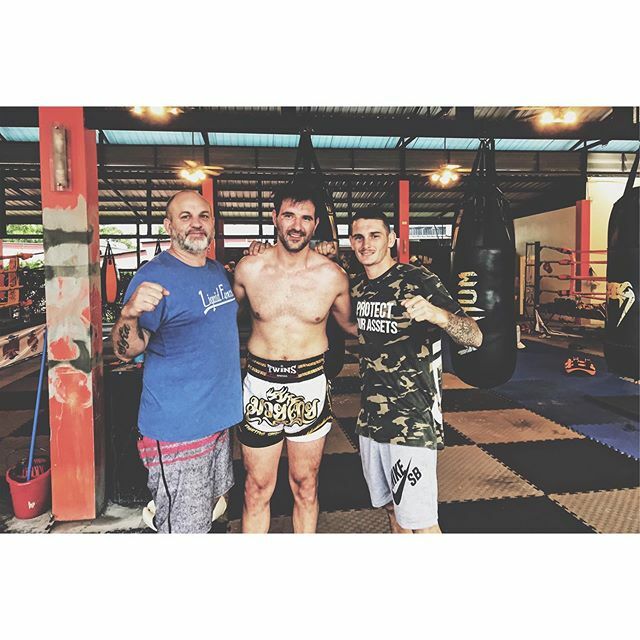 A huge congratulations to the @mxmuayxtreme champion @chaddcollins_revolution who returned to #phuket gym <a href="/revolution/">Revolution</a>.gym_phuket here with the gym owner Tim. A vicious and hard fought match and still smiling, legend! Did 🇦🇺 proud 👊🏼💪🏼 ift.tt/2MT58pl
