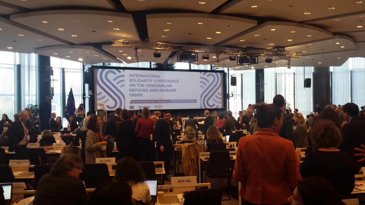 BobvDillen's tweet image. Getting ready for the int solidarity conference on the #Venezuelan #refugee and #migrant crisis @Cordaid @iamCARITAS @CaritasEuropa