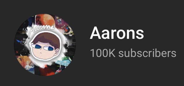 AaronsSam's tweet image. Thank you all so much for 100k subs and the constant support &amp;lt;3