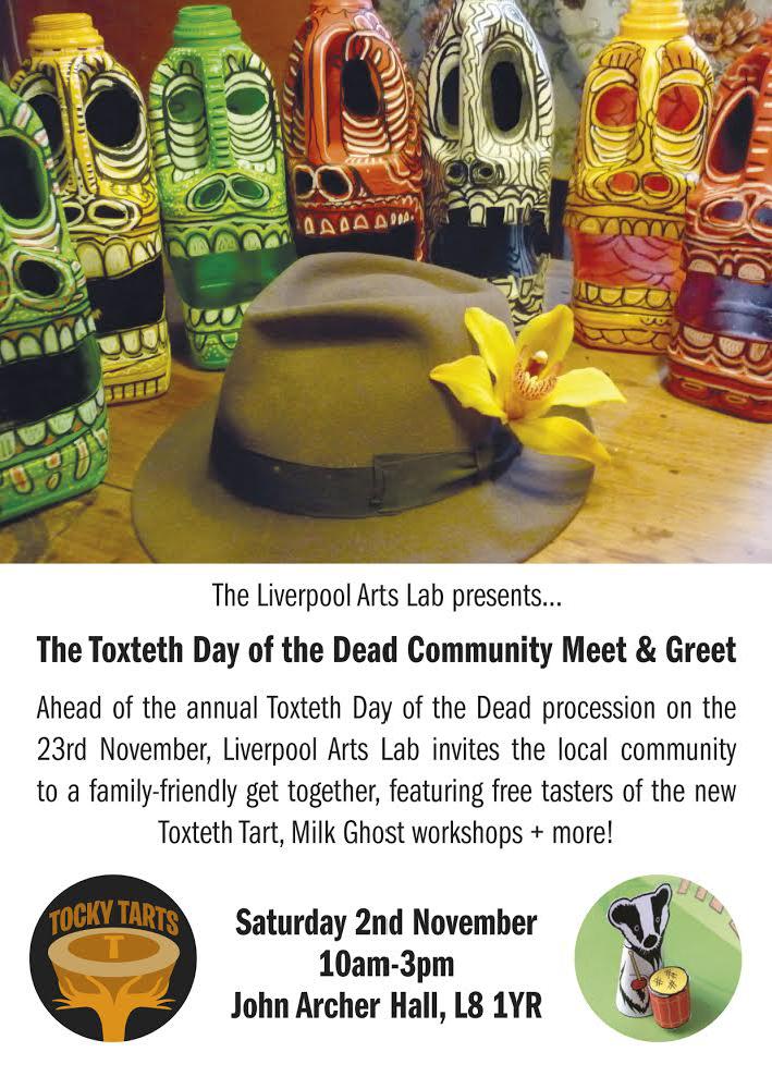 Tom Calderbank (@tockytom) on Twitter photo Calling ALL L8ers! Please share this with everyone you know. <a href="/toxtethtownhall/">Toxteth Town Hall</a> <a href="/toxtethtv/">Toxteth TV</a> <a href="/L8abetterplace/">L8 A Better Place</a> <a href="/granby4streets/">Granby 4 Streets CLT</a>
<a href="/TheFlorrie/">The Florrie</a> @squashliverpool <a href="/Liverpool1207/">Liverpool1207</a> @asenseofplace1
Start saving those empty milk cartons - the ghosts are coming...
#ToxtethDayOfTheDead Calling ALL L8ers! Please share this with everyone you know. <a href="/toxtethtownhall/">Toxteth Town Hall</a> <a href="/toxtethtv/">Toxteth TV</a> <a href="/L8abetterplace/">L8 A Better Place</a> <a href="/granby4streets/">Granby 4 Streets CLT</a>
<a href="/TheFlorrie/">The Florrie</a> @squashliverpool <a href="/Liverpool1207/">Liverpool1207</a> @asenseofplace1
Start saving those empty milk cartons - the ghosts are coming...
#ToxtethDayOfTheDead