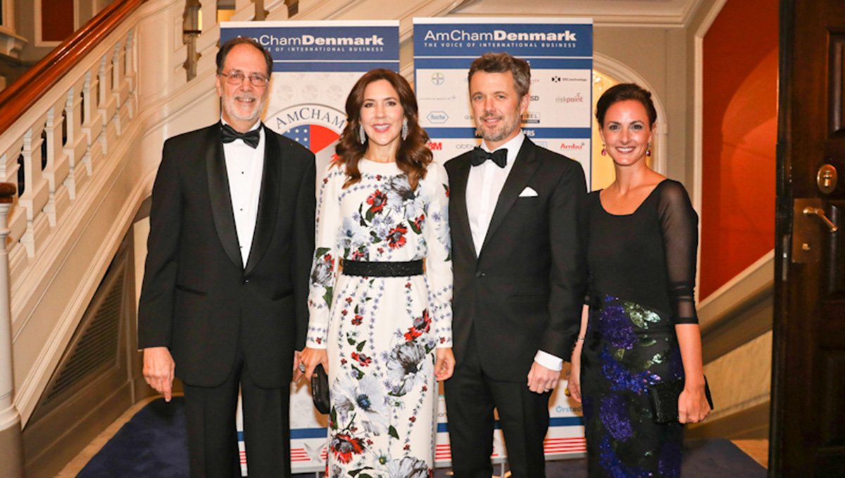 As Chair of AmCham Denmark, our Global T&amp;I Leader Angela Naef addressed the Crown Prince Couple of Denmark, ministers from the Danish government and nearly 300 other guests at #AmCham Denmark’s 20th anniversary gala. <a href="/AmChamdk/">AmCham Denmark</a>  bit.ly/2WiEI3o