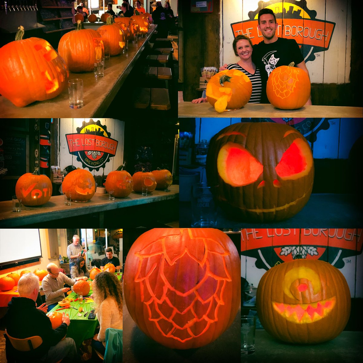 Only a few days left to get tickets for our 5th Annual Pumpkin Carving Contest! Here are some previous entries to get your creative juices flowing. Don’t wait until the last minute, tickets are going FAST! 🎃🔪🍺

GET YOUR TICKETS HERE: squareup.com/store/the-lost…
