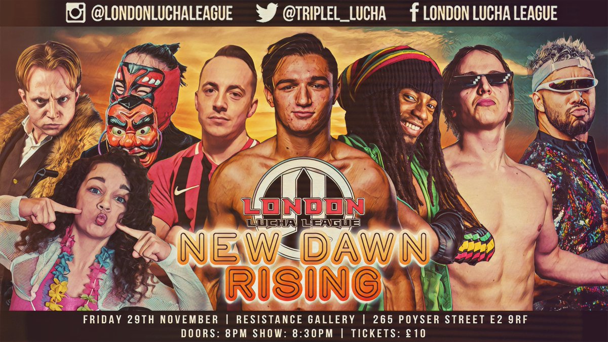 London Lucha League tweet media