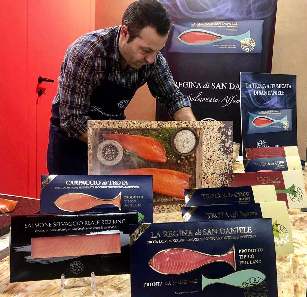 ⏰ C’è tempo fino a oggi lunedì 28 Ottobre per venirci a trovare a <a href="/Golosaria/">Golosaria</a>, una delle fiere enogastronomiche più importanti d’Italia!
📍Vi aspettiamo presso MiCo - Fiera #Milano City con il meglio del nostro gusto controcorrente 🐟
friultrota.com #Friultrota