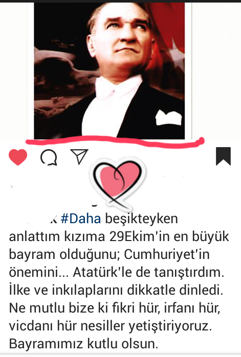 #YaşasınCuhuriyet.
Öğretmen bir annenin
beşikteki bebeğine
anlattıkları. 
Lütfen okuyunuz.