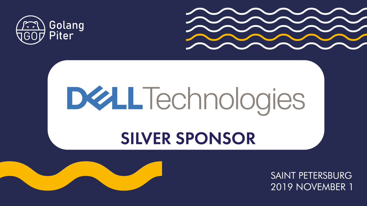 GolangPiter's tweet image. DELL Technologies — silver sponsor of Golang Piter

delltechnologies.com / #GolangPiter