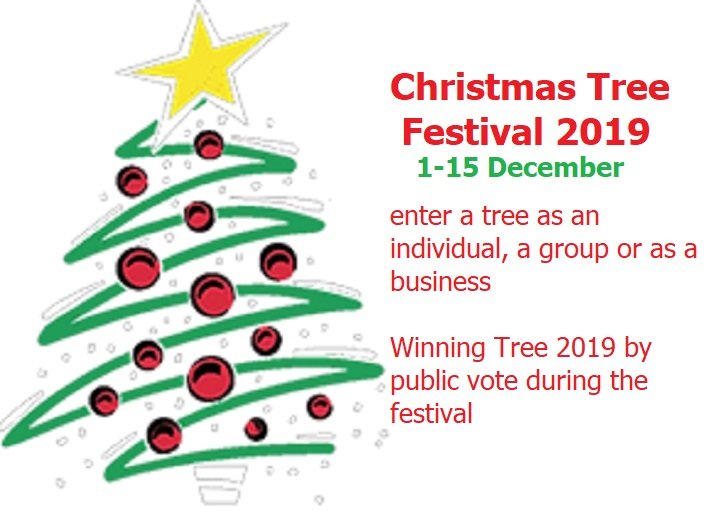 Christmas Tree Festival 1-15 Dec at St Johns come and take part - to enter a tree the details are on stjohnsjohnstone.org.uk  Free Entry for all