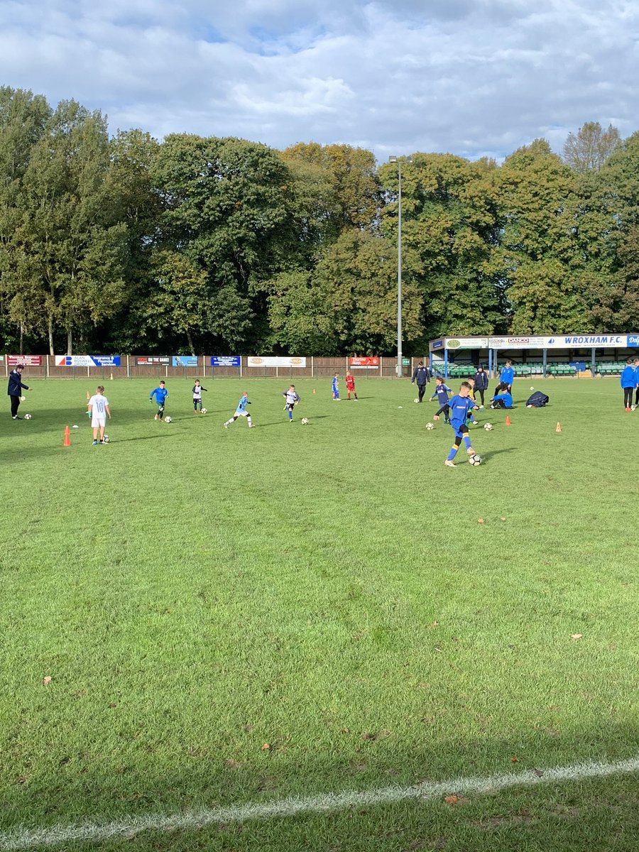 WFCOpen's tweet image. Great @The_Yachtsmen half term soccer camp. Lots of fun and enjoyment is some miserable weather. Thanks to everyone who attended and look out for more in the future. #ahoy #wroxhamfc #wfcopen