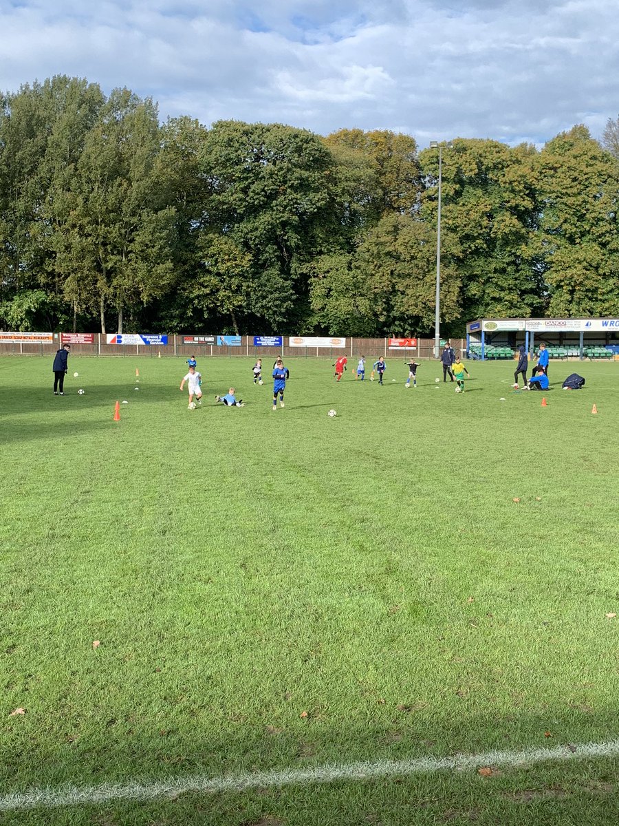 WFCOpen's tweet image. Great @The_Yachtsmen half term soccer camp. Lots of fun and enjoyment is some miserable weather. Thanks to everyone who attended and look out for more in the future. #ahoy #wroxhamfc #wfcopen