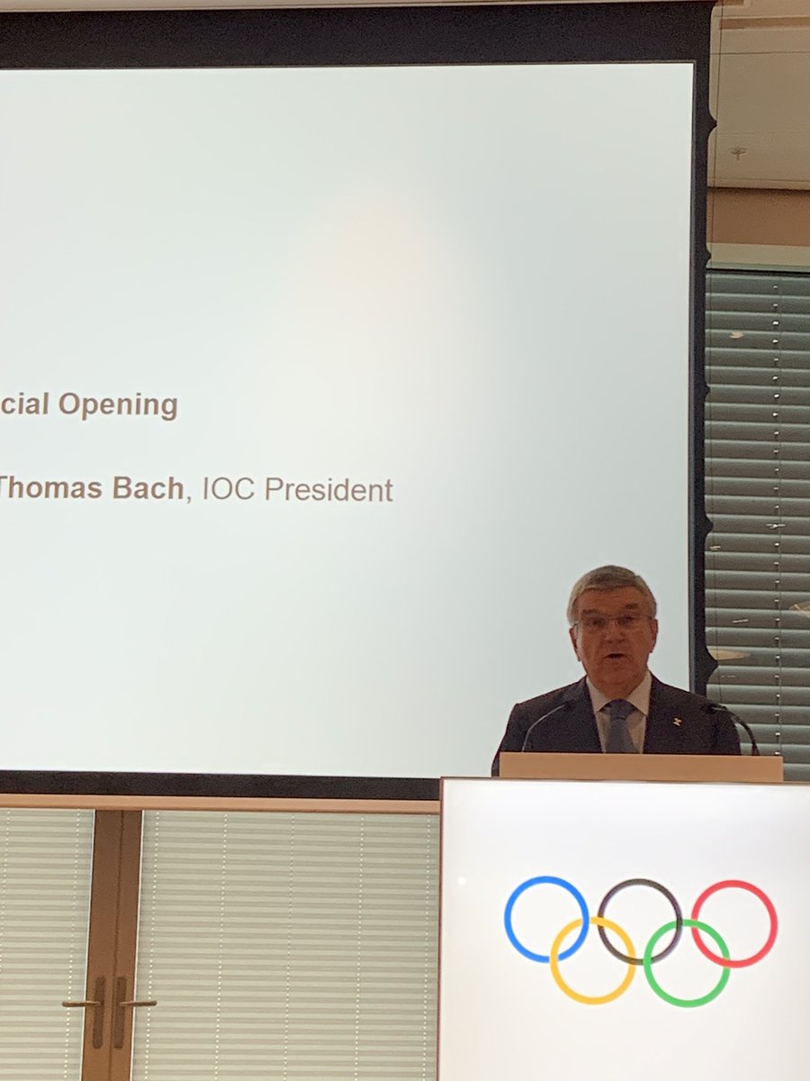 Lancement ce matin par Mr Thomas Bach du forum international pour l’ #integrité du #sport.
@FDJ est heureuse de contribuer à cette belle mission !
@FDJsport