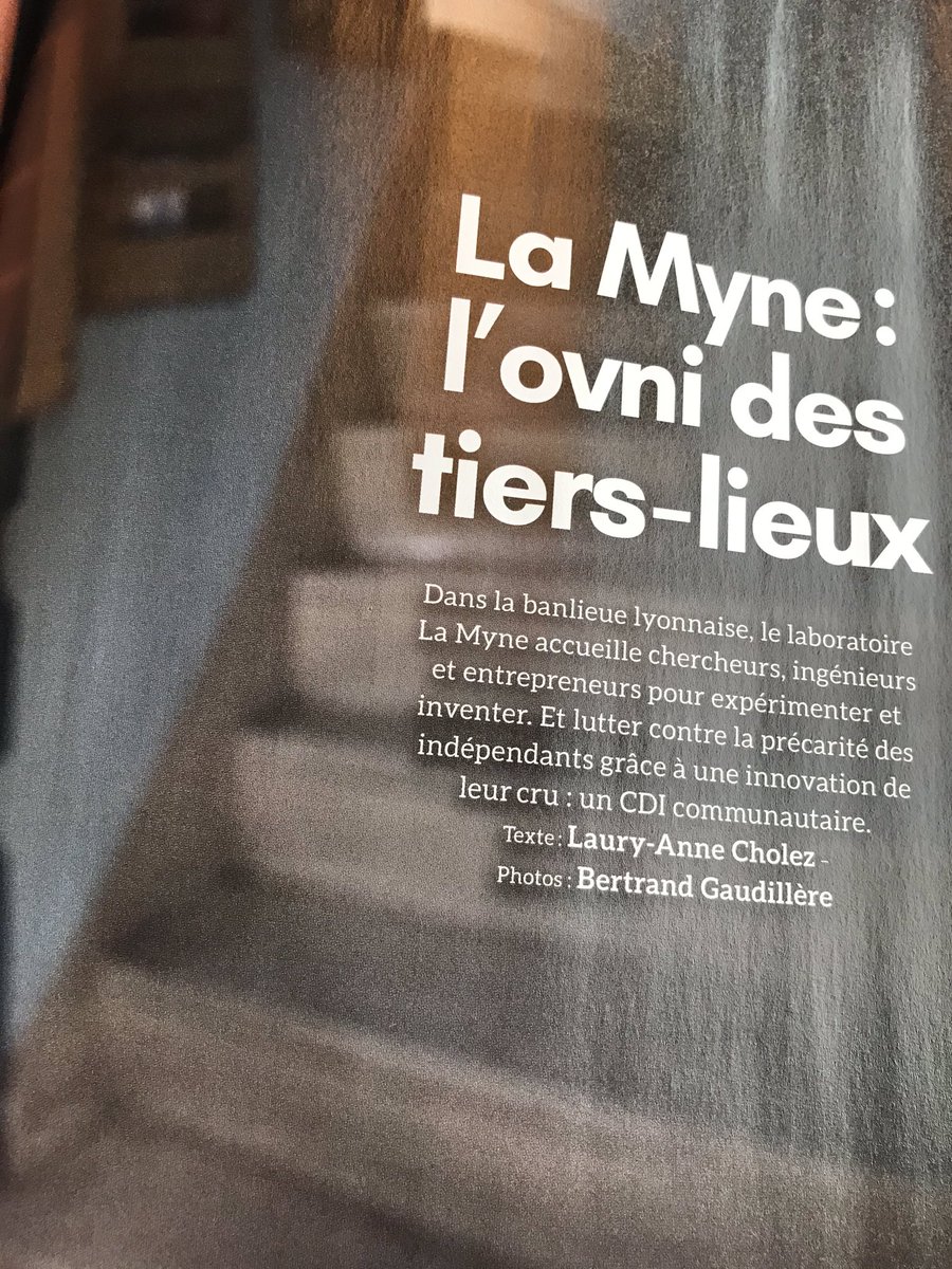 Bonne lecture dans <a href="/Socialter/">Socialter</a> hors-serie : freelance entraide ou loi de la jungle avec <a href="/laMYNE_/">La MYNE</a> &amp; Benjamin Chow-Petit #experimentation #cdicommunautaire 👏<a href="/oxamyne/">Oxamyne</a> #travaillerautrement