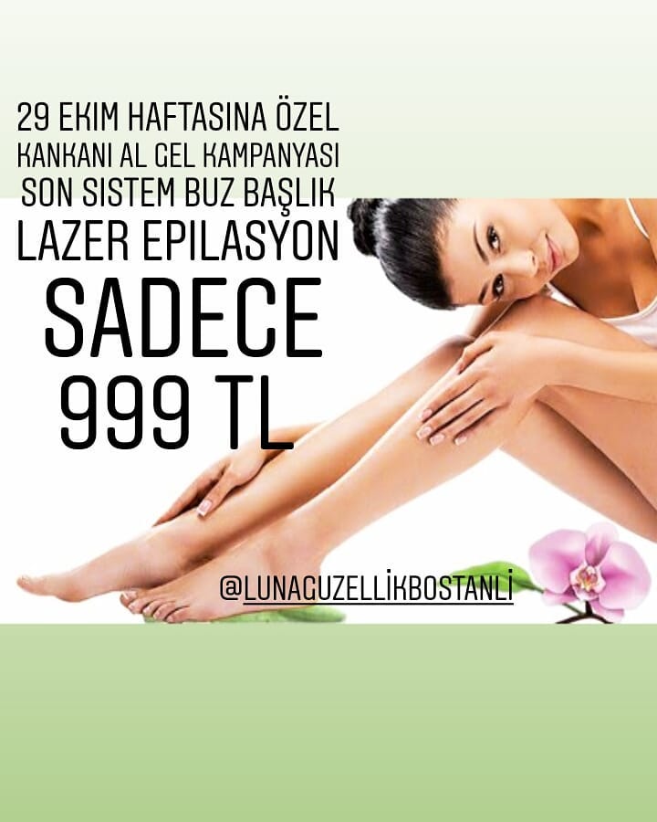 Luna Epilasyon Ve Güzellik Merkezi
Cemal Gürsel Cad. No:491 Kat: 1 D: 2  Bostanlı
0555 027 48 86
0232 330 07 71
#izmirgüzelliksalaonu #ipekkirpik #kalıcıkaş #bostanlıgüzelliksalonu #izmirepilasyon