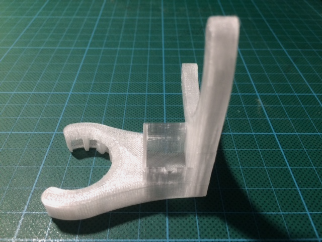 PierreiFab3D's tweet photo. Très belle impression en PC Polycarbonate du lab www.ifab3d . Print de très bonne qualité : infill à 30 %, supports pour les portes-à faux, bed à 80°, buse à 260° et ventilation à 30%.  #polycarbonate #PC #impression3D #3Dprinting https://t.co/yDAPtBx3wQ