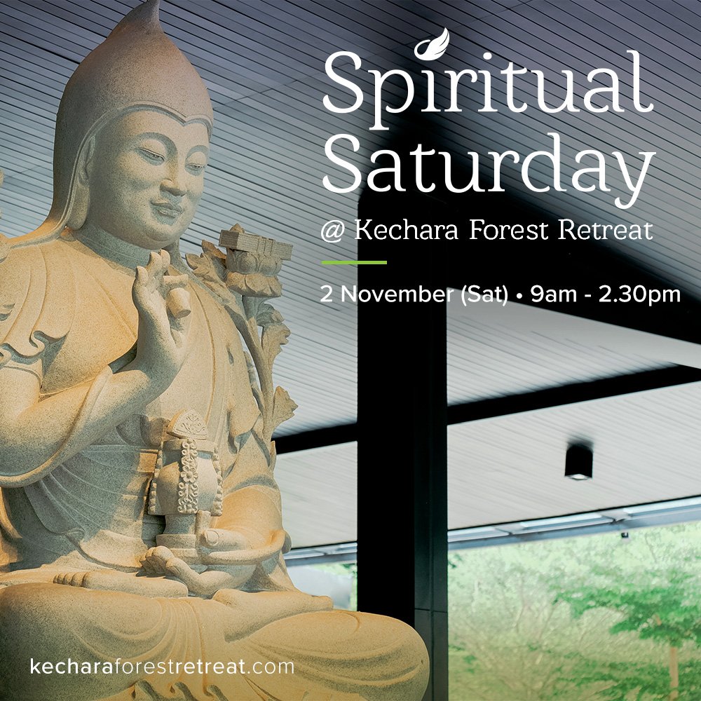 KecharaHouse's tweet photo. Join us 2 NOV for Spiritual Saturday @ KFR. Experience meditation for beginners, clean Tsongkhapa's abode, &amp; join us for lunch! RSVP: https://t.co/coMdB9hNeM

➡Follow @tsemtulku

#Malaysia
#GoBentong
#kecharaforestretreat
#meditation https://t.co/iIcAnH5nP9