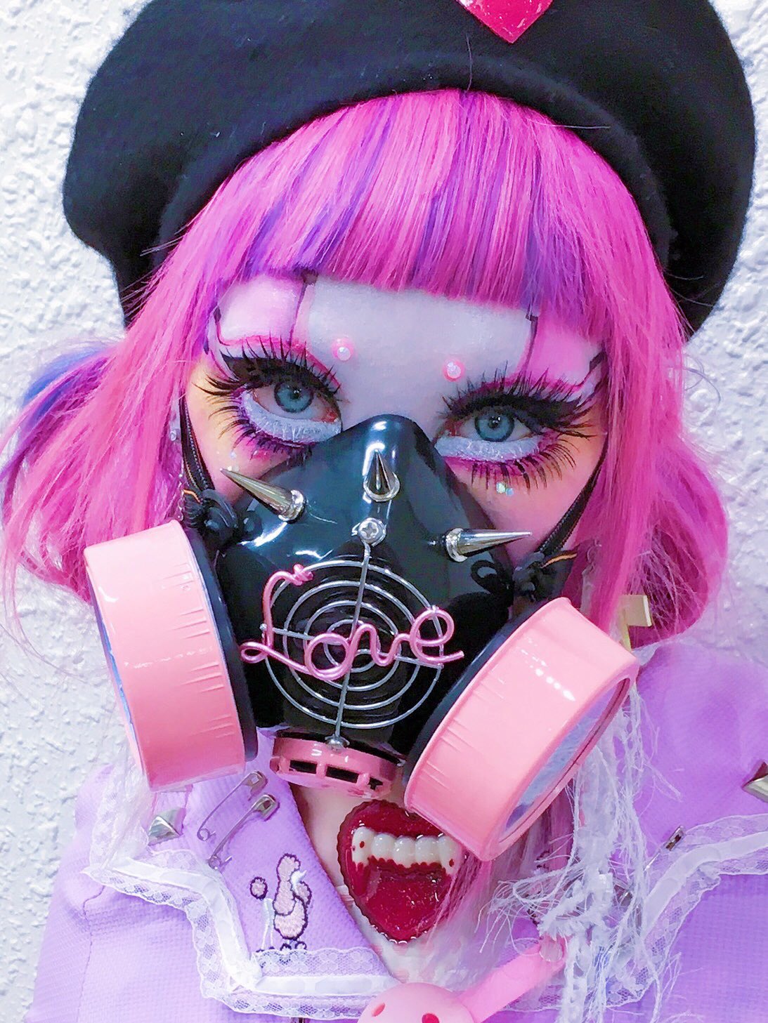ガスマスク　コスプレ　ハロウィン　ハンドメイド Amazon.co.jp: ガスマスク マスク コスプレ パンクファッション
