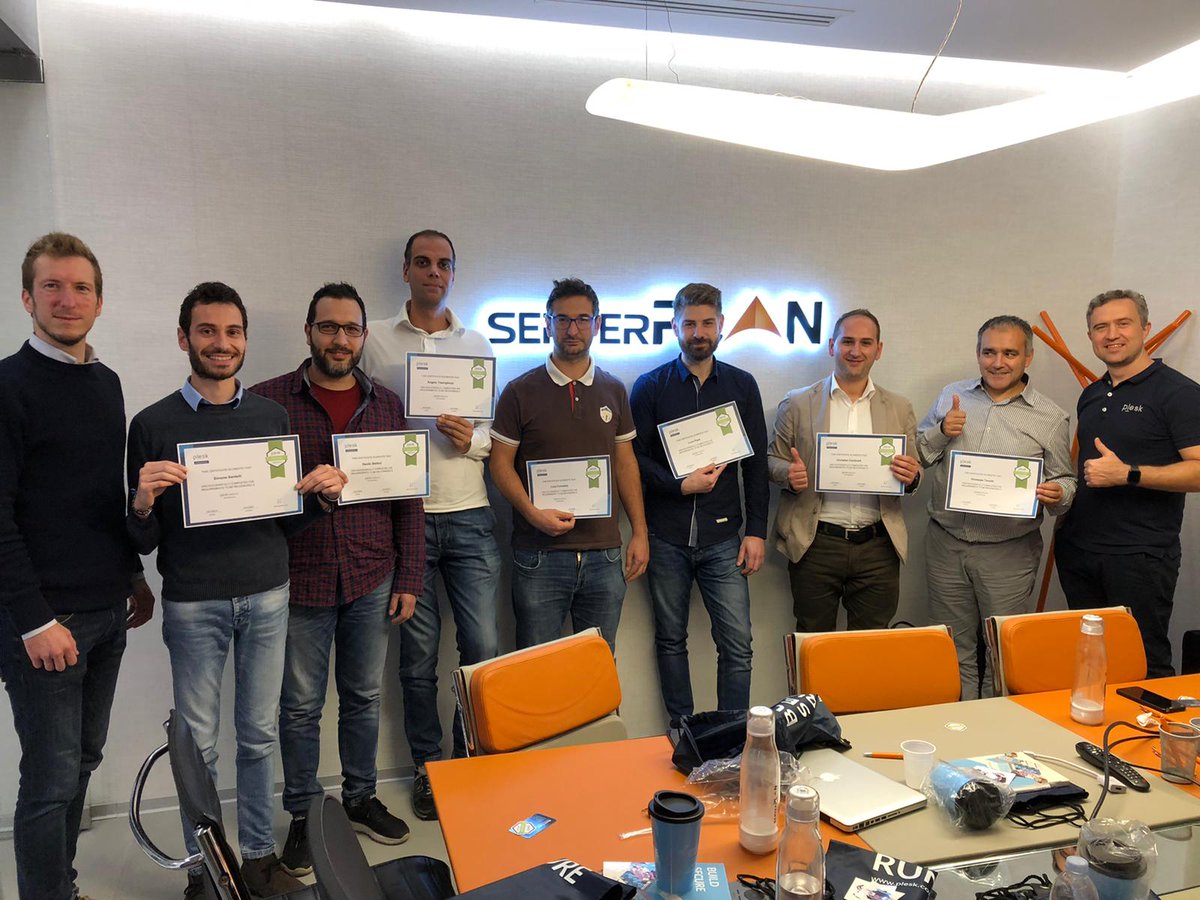 Plesk's tweet photo. Congrats @Serverplan for your 7 Plesk 💎 Obsidian certified engineers - keep up the great work! https://t.co/GxrPbb24Wy