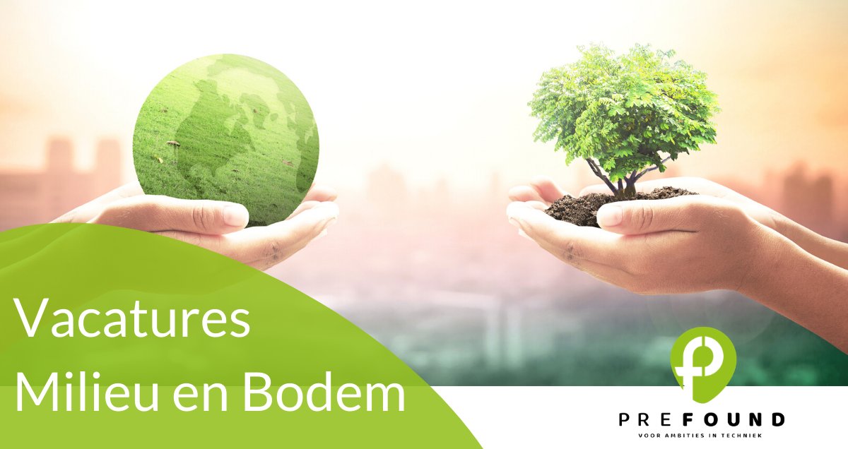 PrefoundBV's tweet image. Verschillende functies beschikbaar binnen de milieu en bodem #vacatures. Bekijk het aanbod: 

prefound.nl/Milieukundige-…