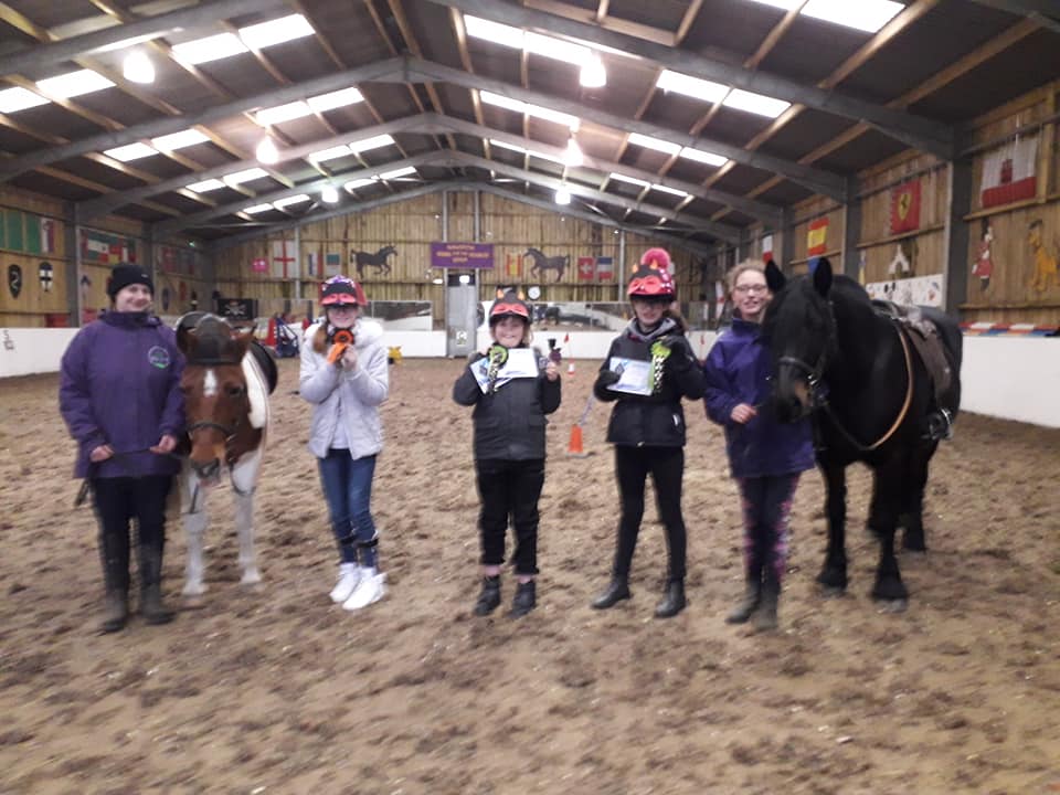 October - a month of Grades at Haworth RDA, well done to all our riders that passed.
