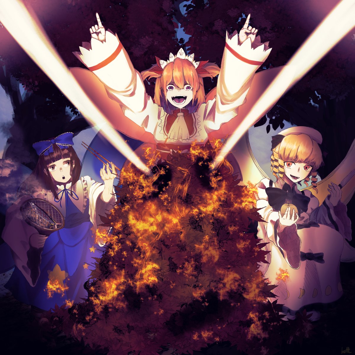 東方銀符律　ラッキーキャンペーン11 光の三妖精セット　ルナ　サニー　スター 東方銀符律 ラッキーキャンペーン11 光の三妖精セット ルナ