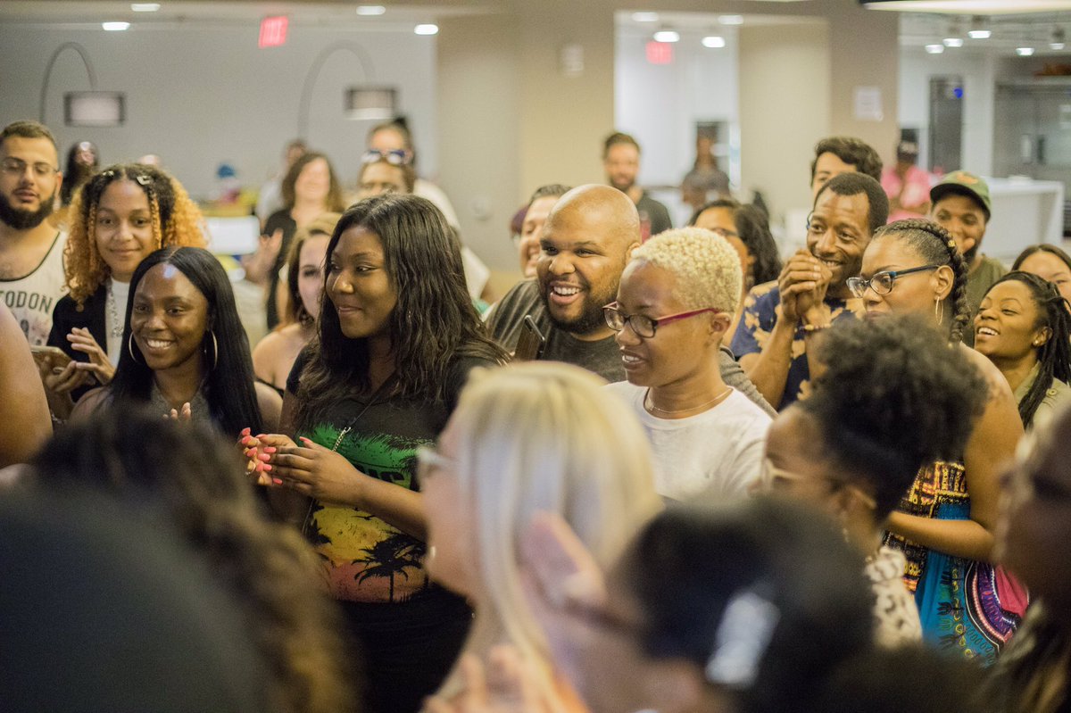 THIS SUNDAY 🧡

<a href="/VoicesInPower/">A Poetry Open Mic Experience</a> 
A Poetry Open Mic Experience

FOOD | DESSERTS | VENDORS | LIVE ART | DANCE PARTY | GAMES | &amp; MORE

$10 tickets at imsuperdope.com/vip

Make Offices
1635 Market St

Come vibe at the dopest open mic.

Retweet #Philly