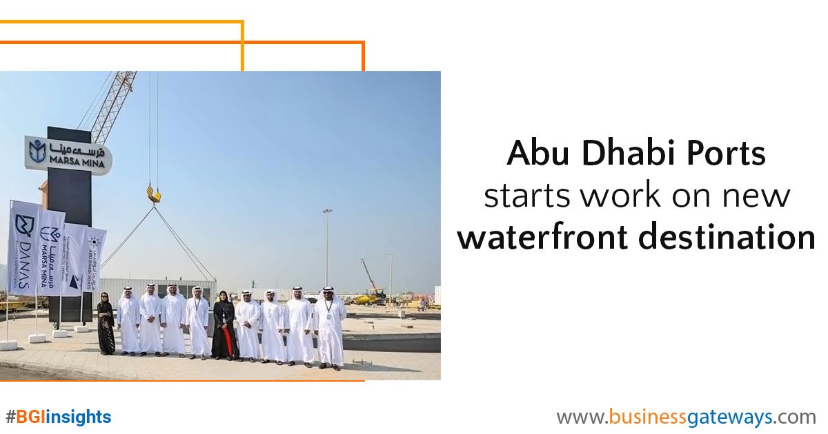 BGIinsights's tweet photo. Abu Dhabi Ports has broken ground on the city’s dynamic new waterfront space, Marsa Mina, bringing new life to the city’s historic port area at Mina Zayed. @AbuDhabiPorts  #MarsaMina #waterfront #MinaZayed #waterfront https://t.co/9olG0aqz0A