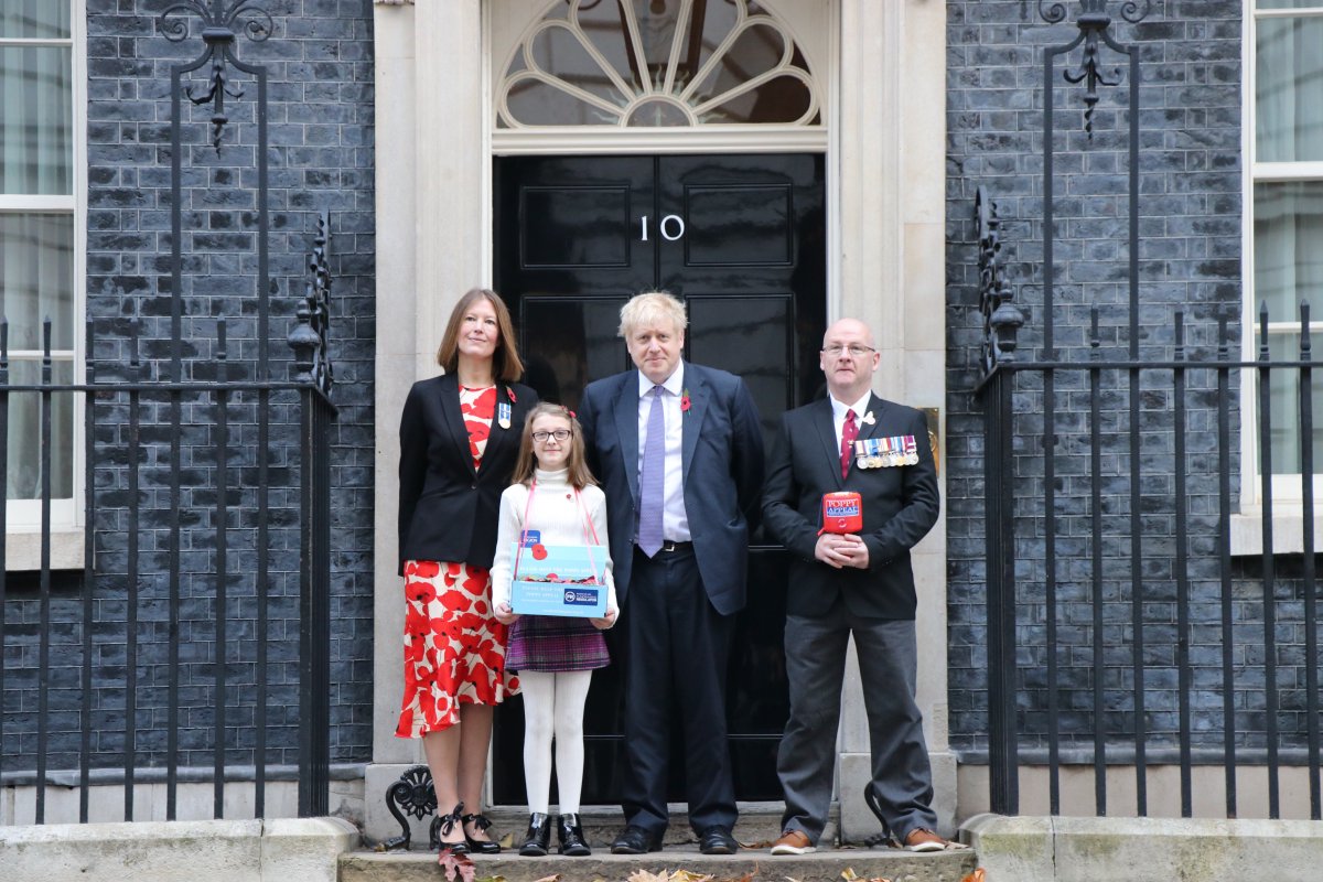 “Our Armed Forces are the best of us, going to extraordinary lengths to defend our freedom and way of life. I wear my poppy to remember them and all they do for us."

– Prime Minister <a href="/BorisJohnson/">Boris Johnson</a> buys his poppy from <a href="/PoppyLegion/">Royal British Legion</a> fundraisers #PoppyAppeal