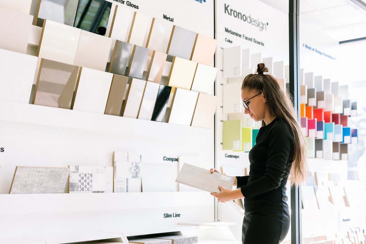 Kronospan's tweet photo. Last weekend we were in #KronoVision training center in Zvolen, Slovakia for the first product training about the upcoming #Kronodesign Trends collection, as well as the newest products in Kronospan's product portfolio.

#Kronospan #Kronobuild #KronoOriginal #Training https://t.co/Kf4bvrhMnb