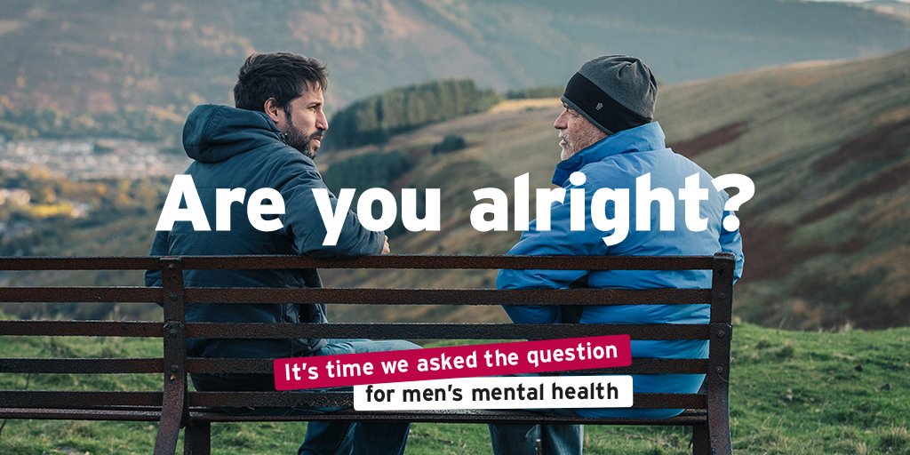 This November, we are putting the focus on men’s mental health. The #TalkingIsALifeline campaign launches this Friday November 1st. 🍁