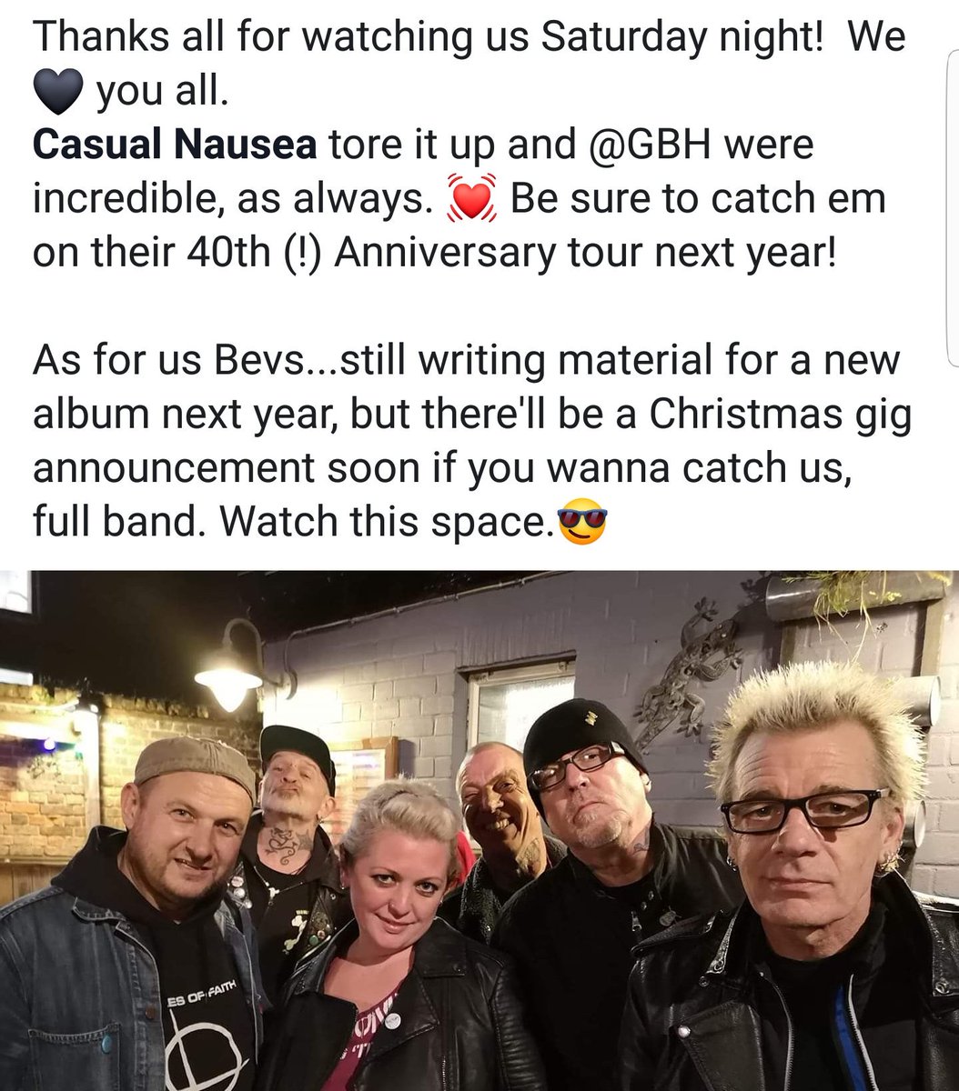 BeverleyKills's tweet photo. 🙏😎
#punkgigs #womeninbands #womenwhorock #punkshows #ukpunks https://t.co/ctGe9jaiFr