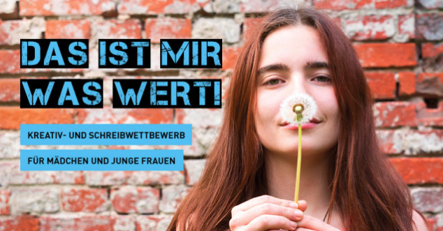 werteonline's tweet photo. Eure Kreativität ist gefragt!✨ @LizzyNet startet einen #Schreibwettbewerb📝 zum Thema #Werte, Grundrechte und #Demokratie für Mädchen und junge Frauen. Gedichte, Songtexte, Poetry Slam oder Comics - das alles könnt ihr einreichen.📲Mehr Infos gibt's hier: https://t.co/gBVFuHYzhs https://t.co/deTfTWyIoB